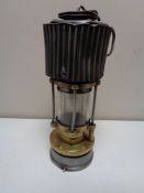 A Patterson type HCP miner's lamp