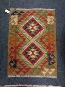 A Maimana kilim 82 cm x 59 cm