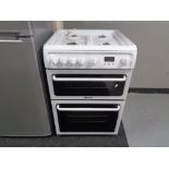A Hotpoint gas oven with burners