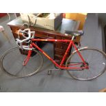 A Raleigh Ace vintage racing bike