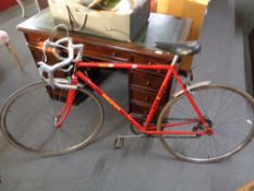 A Raleigh Ace vintage racing bike