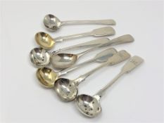 Seven Georgian/Victorian silver spoons CONDITION REPORT: 88g