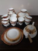 Approximately 46 pieces of Duchess Winchester tea and dinner china
