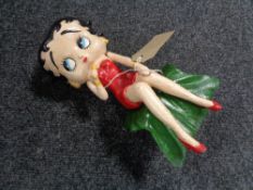 A cast iron Betty Boop figure