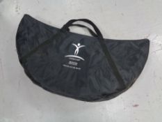 A Cellercise trampoline in carry bag