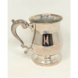 A silver tankard, Barrowclift Silvercraft, Birmingham 1976,