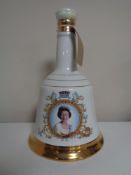 A Bells Scotch Whisky commemorative decanter, Queen Elizabeth II Birthday,