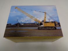 A Liebherr 1:50 scale HS 855 HD Litronic Duty Cycle Crawler Crane, boxed.