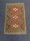 A Maimana kilim rug,