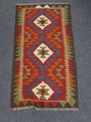 A Maimana kilim runner,