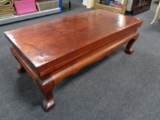 A Chinese style low coffee table