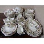 Approximately 82 pieces of Wedgwood Beaconsfield tea and dinner china