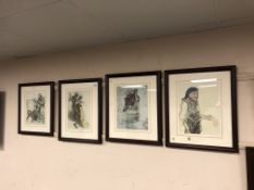 A set of four original First World War prints after Louis Raemaekers (4)