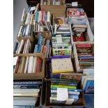 Two pallets of a large quantity of hard back books - crafting, wildlife, gardening,