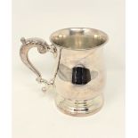 A silver tankard, Barrowclift Silvercraft, Birmingham 1976,