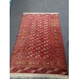 A Tekke rug,