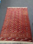 A Tekke rug,