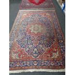 An Isfahan carpet, central Iran,