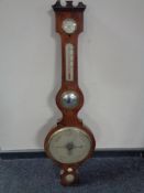 A 19th century banjo barometer by J Rossi of Shrewsbury