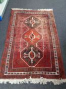 An Iranian Hamadan rug,