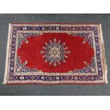 An Eastern rug,