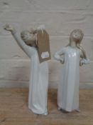 Two Lladro figures,