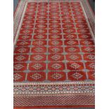 An Afghan design carpet 340 cm x 240 cm