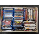 A quantity of PC games and Blu Rays