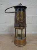 An Eccles Protector miner's lamp