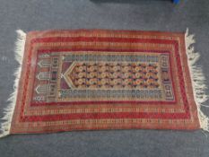 An Iranian prayer rug,