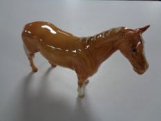 A Beswick figure, Palomino horse.