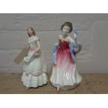 Two Royal Doulton figures Nicole HN 3421 and Amy's Sister HN 3445