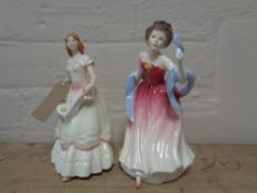 Two Royal Doulton figures Nicole HN 3421 and Amy's Sister HN 3445