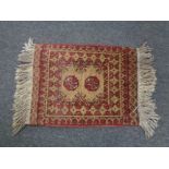 An eastern rug,