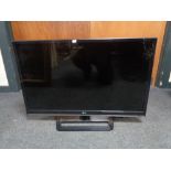 An LG 37 inch LCD TV with remote