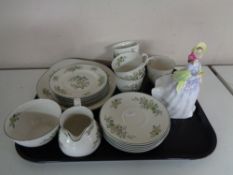 A tray of Royal Doulton figure Claire HN 2793,