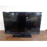 A Sony Bravia 37 inch LCD TV with remote and a Alba 22 inch LCD TV/DVD with remote
