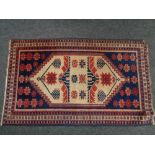 An Afghan rug,