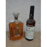 A bottle of Canadian Club Classic 12 year blended whisky,