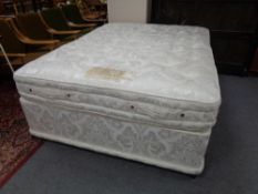 A Millbrook Collection Royal Crown 5' divan and interior