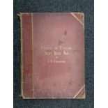 One volume 'Pictures of Tyneside Sixty Years Ago by J W Carmichael' containing black and white book