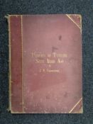 One volume 'Pictures of Tyneside Sixty Years Ago by J W Carmichael' containing black and white book