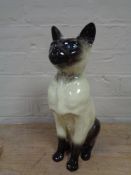 A Beswick figure, Siamese cat,