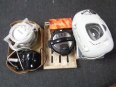 A quantity of assorted kitchen electricals to include bread maker, air fryer,