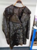 A lady's mink fur coat