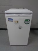 A Whirlpool underbench fridge