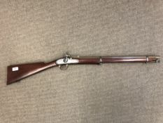 A good quality reproduction Enfield carbine for display or reenactment CONDITION REPORT: