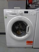 A Hotpoint smart tech washing machine