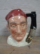 A large Royal Doulton character jug,