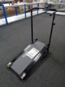 A Opti folding manual treadmill